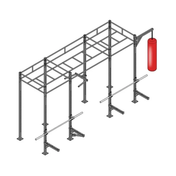 Crossfit Station losstaand MP183 Indoor