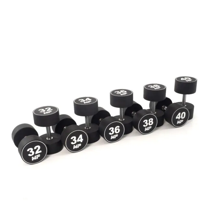 Urethaan dumbbellset 32 - 40 kg