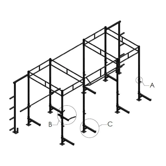 Crossfit Station Losstaand INDOOR MP185