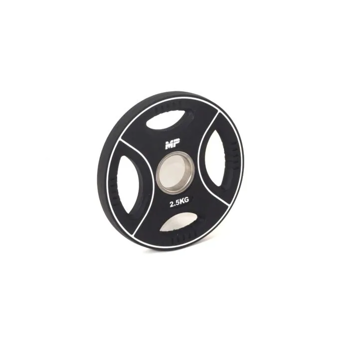 2.5 kg Polyurethaan 4 Grip Halterschijf 50 mm