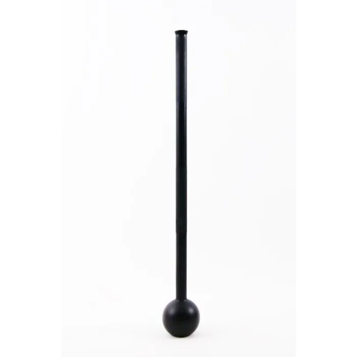 Macebell kleur: zwart 12 kg
