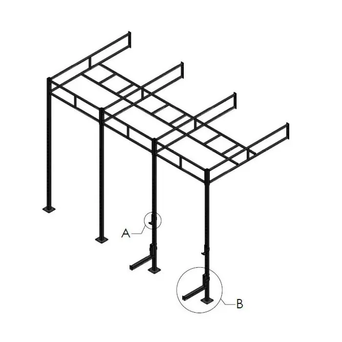 Crossfit Station Wandmodel INDOOR MP15