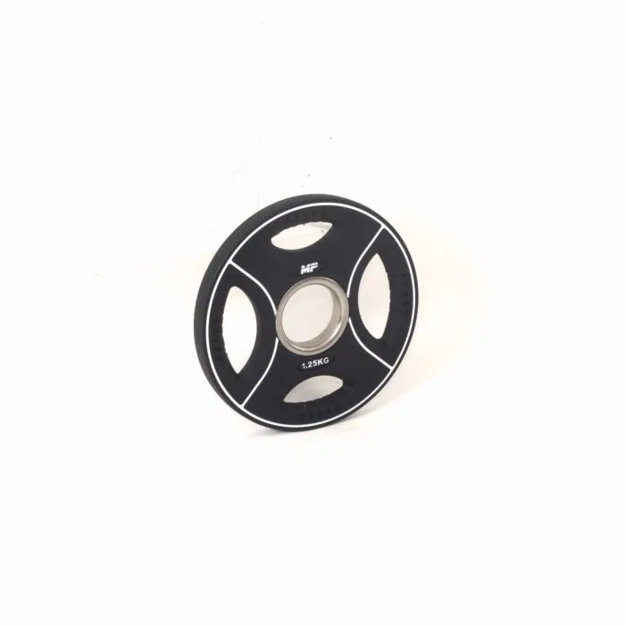 1.25 kg Polyurethaan 4 Grip Halterschijf 50 mm