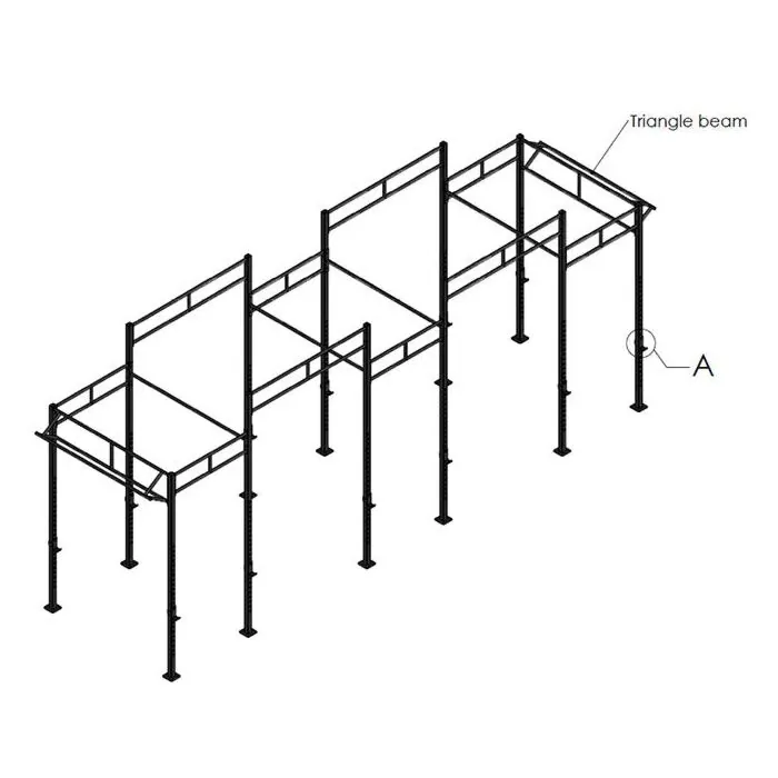 Crossfit Station Losstaand INDOOR MP190
