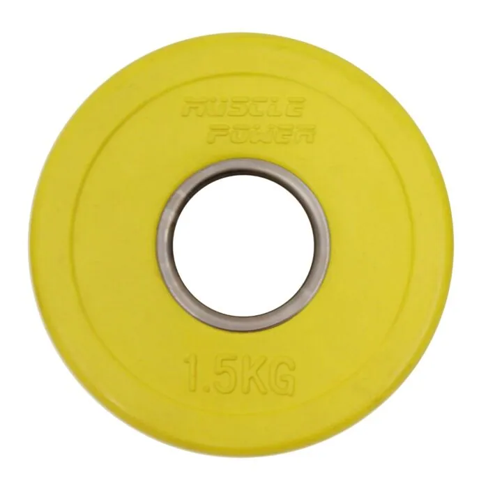 Fractional plate 1.5 kg geel