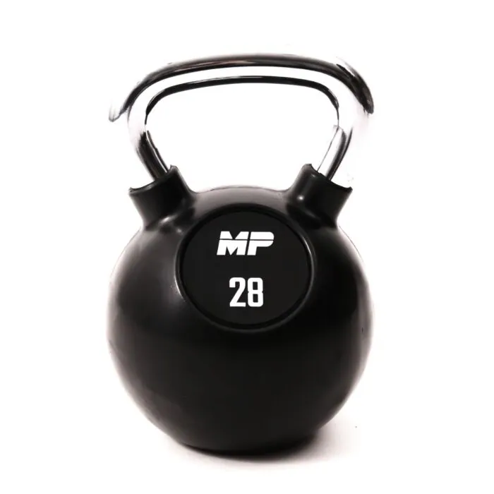 MP1304 Kettlebell Rubber/Chrome 28 kg