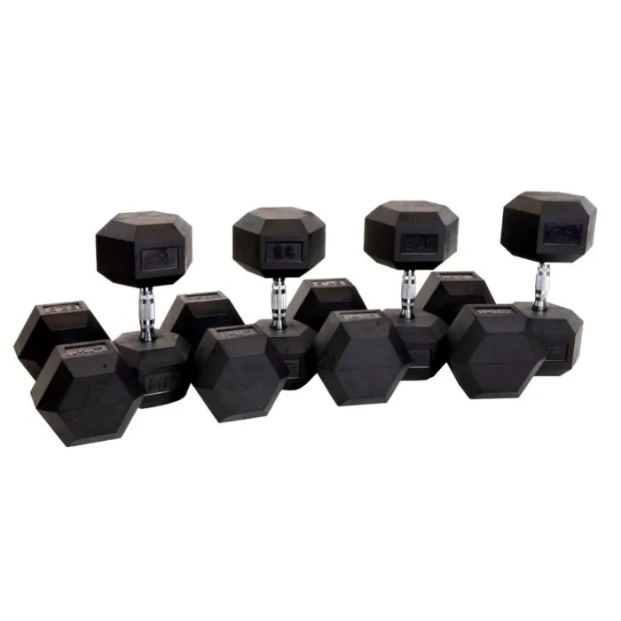 MPHEX300 Hexa voordeel Dumbbellset: 32.5 - 40 kg
