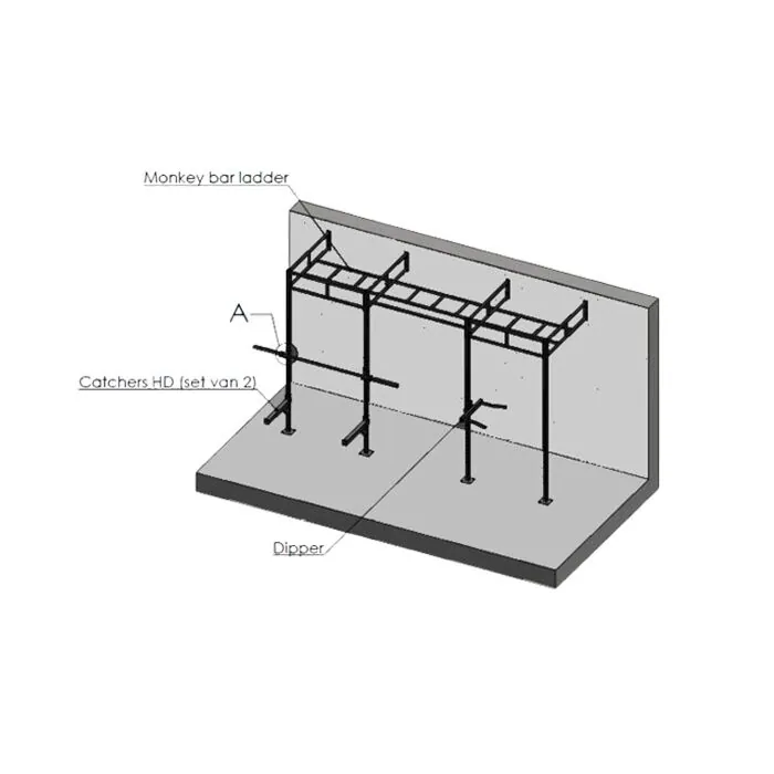 Crossfit Station Wandmodel INDOOR MP20