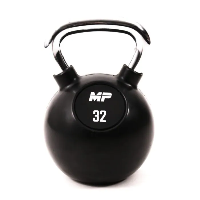 MP1304 Kettlebell Rubber/Chrome 32 kg