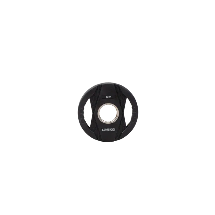MP2005 Olympische rubber halterschijven 2 grips 1.25 KG