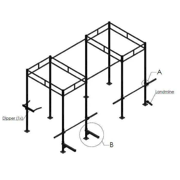 Crossfit Station Losstaand INDOOR MP150
