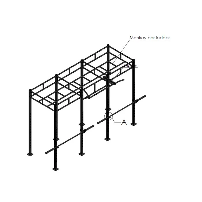 Crossfit Station Losstaand MP165 Outdoor