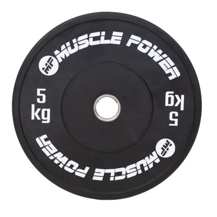 MP3026 Ol High black Bumper plate 5 kg