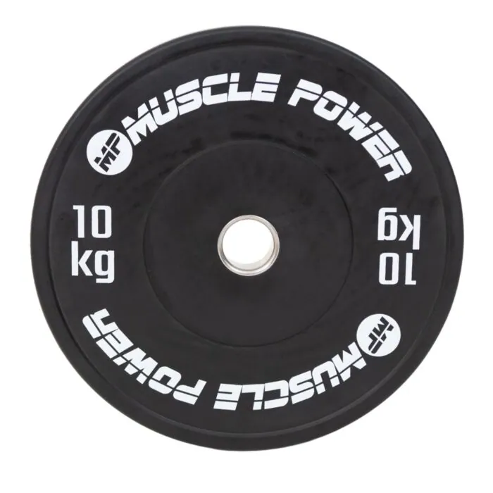 MP3026 Ol High black Bumper plate 10 kg