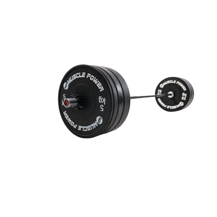 MP Crossfit bumperplate halterset DS 165 kg